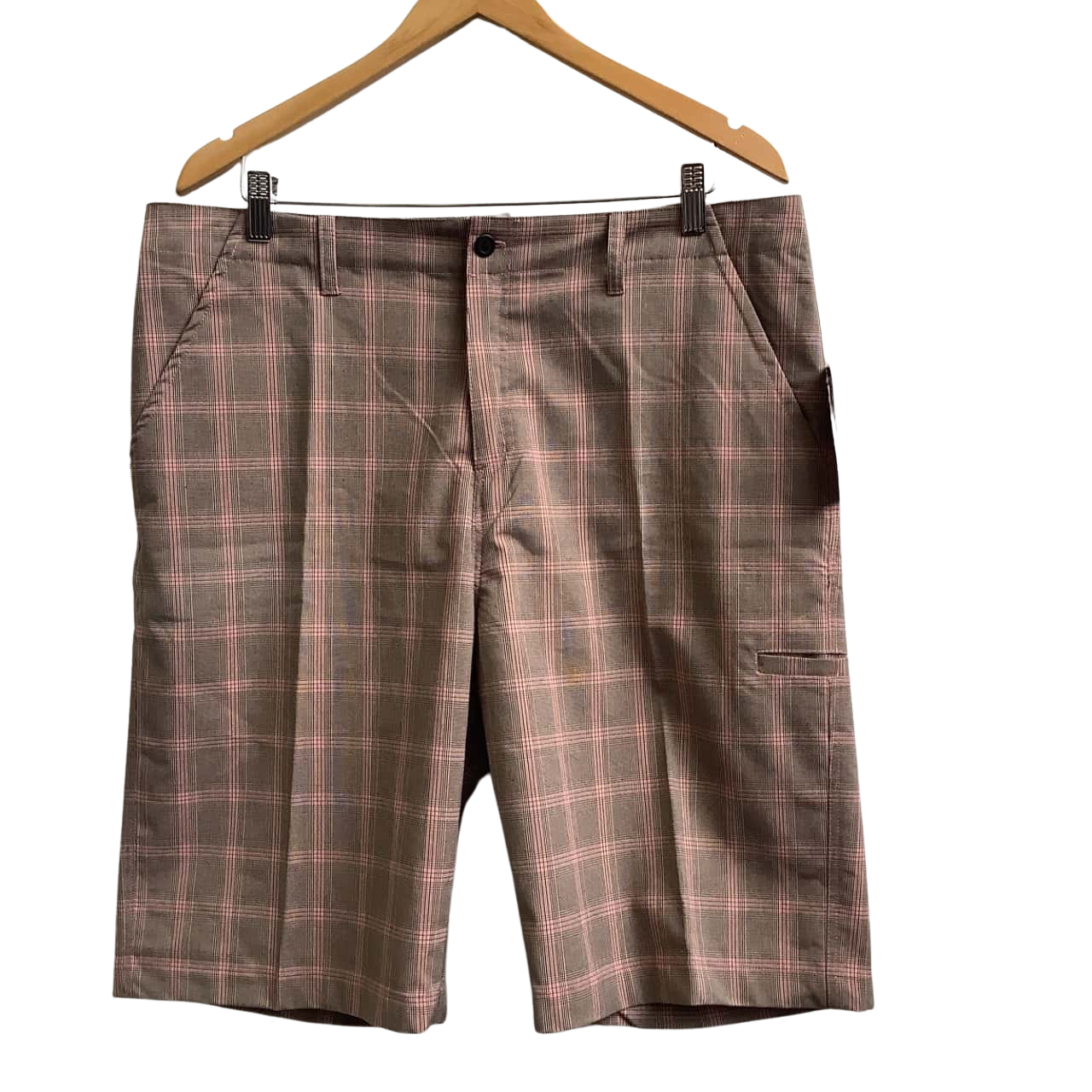 Ralsport Mens Size 38 Shorts Checked / Salmon Mix BNWT(s)