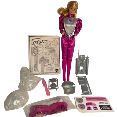 Mattel Barbie Astronaut 1985 Doll (#2249) in As New Condition But No Original Box