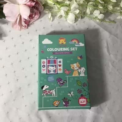 Tiger Tribe Portable Colouring Set - Delicate Detail (new)
