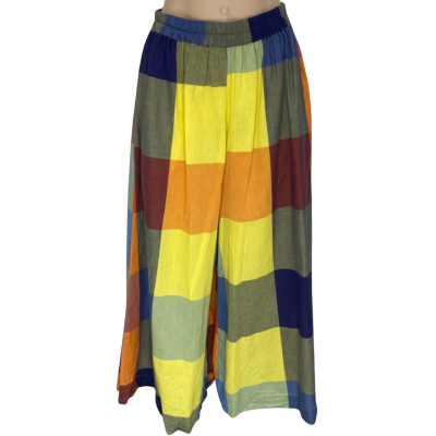 Gorman Womens  Size 8 Wide Leg PatchWork Pants 