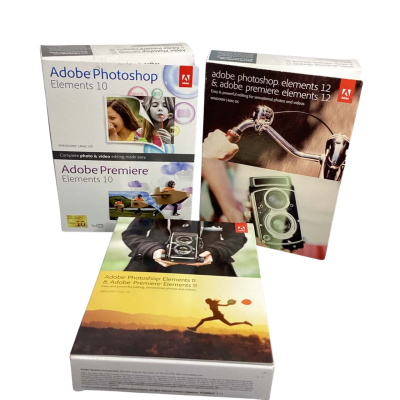 Adobe Photoshop Elements 10,11,12 For Windows & Mac