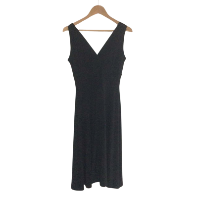 Simona Womens  Size 10 Sleeveless Dress  Black  