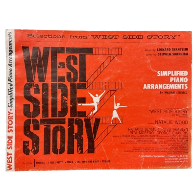 West Side Story - Selections From - Simplified Piano Arangements