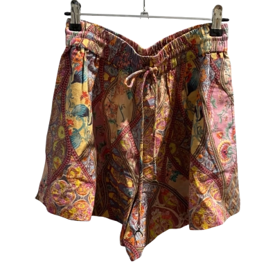Tigerlily Womens  Size 10 High Wasted Shorts Multicoloured RRP $149
