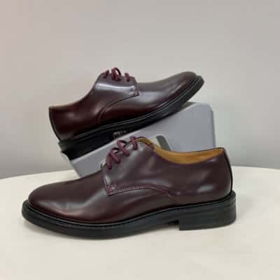 R.M. Williams Womens Leather Lawley Lace Ups - Ox Blood Size 7 