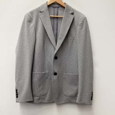 Calvin Klein Mens  Blazer Grey / White No size is available 
