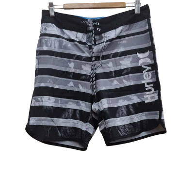 Hurley Mens Black Board Shorts Size 32 (3)
