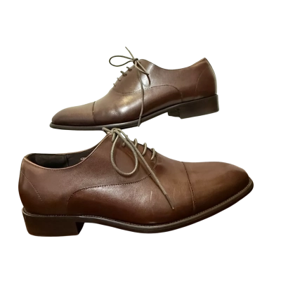 Politix Mens  Size 42 Dress shoes Brown 