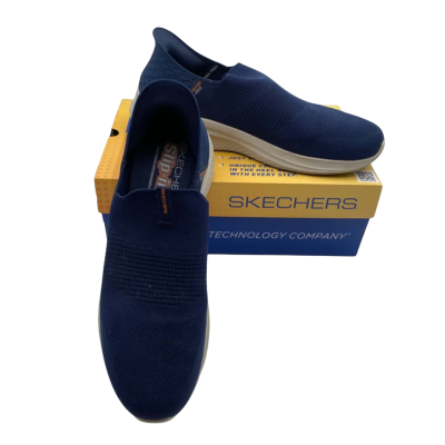 Skechers Mens  Size 14 Navy Blue Slip-ins