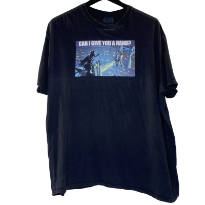 Star Wars Mens  Size XXL Short Sleeve T-shirt Black  