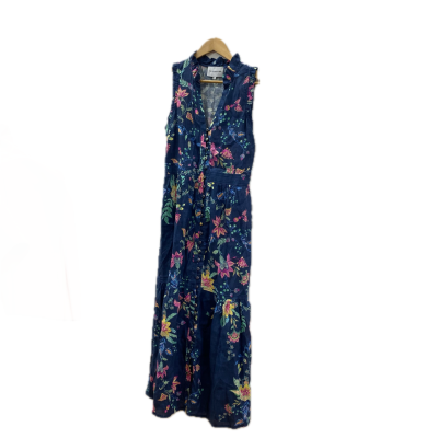 The Dreamer Label Womens Dress Size 0 Blue / Floral / Green / Multicoloured / Navy Blue / Orange / Pink  / Yellow Hemp Fabric