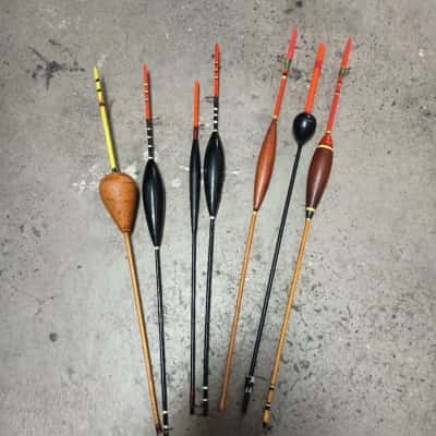 7 x Vintage Fishing Floats/Bobbers