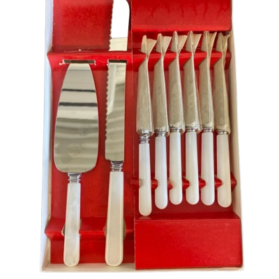 Eight Piece English Cutlery Set