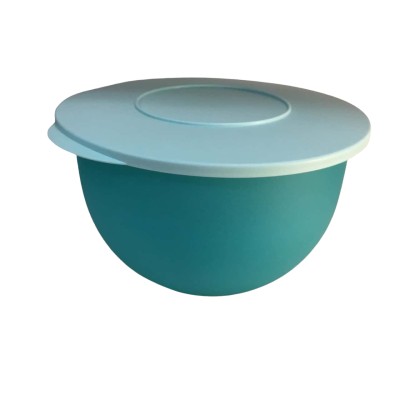 Tupperware Green Large  Bowl wth Lid