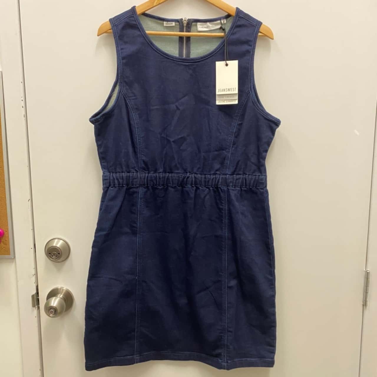 denim dress size 16