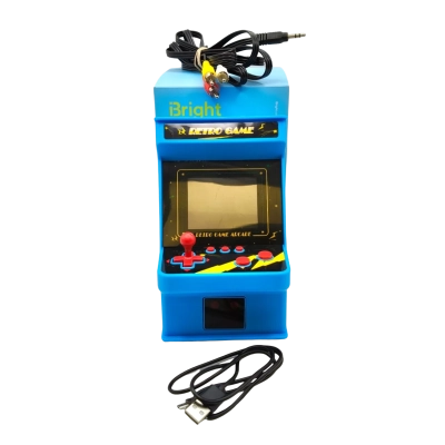 New In Original Box iBright Mini Arcade Gamer Tested Working With USB Cable - 19cm Height x 12cm Wide  (brica cubes)