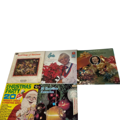 Bundle of Christmas Vinyls 5pcs