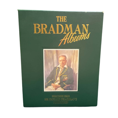 The Bradman Albums Two volume book set (hard cover)