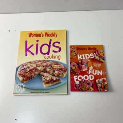 2x The Australian Women’s Weekly Kids cooking