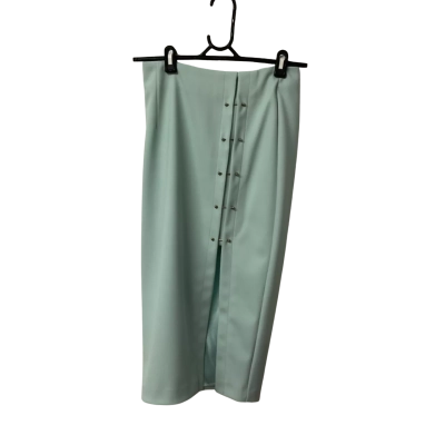 Womens Sheike Size 8 Midi Skirt Blue 