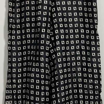 Commonry  Womens Pants Size 14 Black  / White 