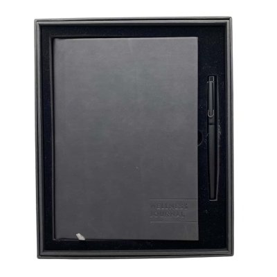 BNIB Bunnings Warehouse Wellness & Health Black Journal and Pen             Paper