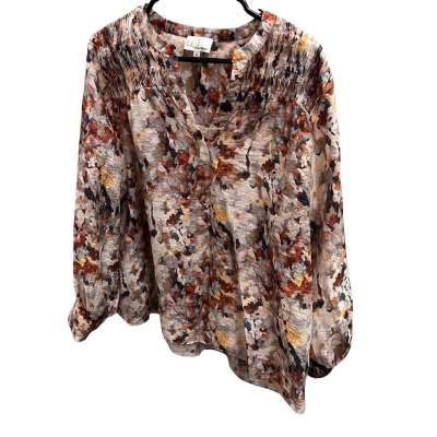 U & I Designs Australia Size XL Long Sleeve Lightweight Blouse