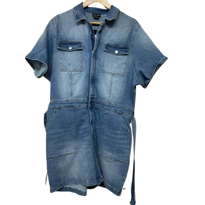 Brand New - City Chic Denim Playsuit - Size L