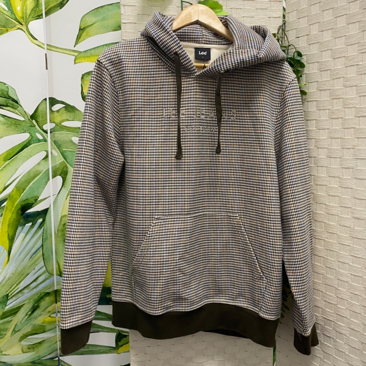 Menâs Lee Hooded Jumper New Size S