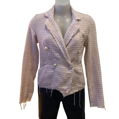 Parisian.   Pink Tweed Short Jacket.   Size 10 