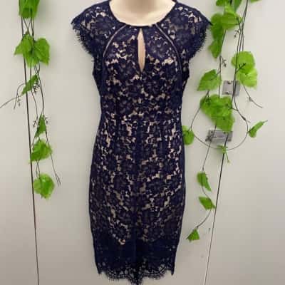 black crochet lace dress Black Crochet Spaghetti Strap Padded Boned Underwire Cut Out Maxi Dress Small