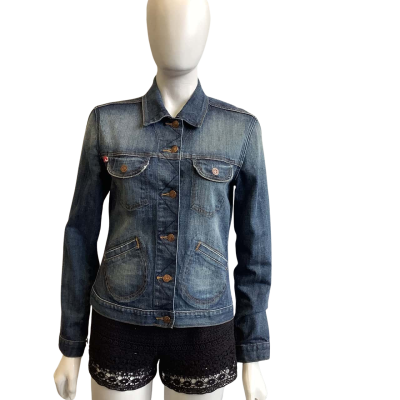 Jag Women's Label Size 10 Denim Jacket Blue 