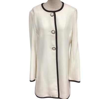 Alannah Hill Womens  Size 14 Winter Coat Beige 
