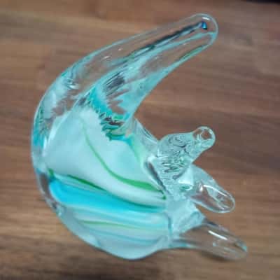 Colourful Glass Fish Paperweight