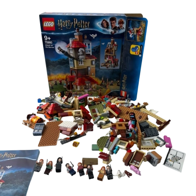 Lego Harry Potter attack on the burrow unchecked 