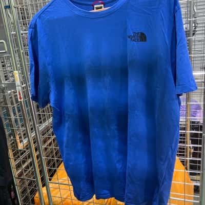 The North Face Mens  Size XL Short Sleeve Shirt Blue 