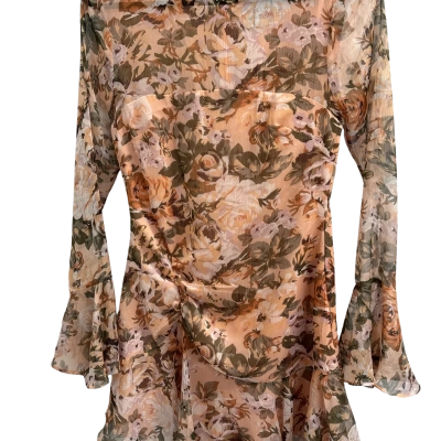 HELLO MOLLY Women’s Size AU8 Mini Dress with long sleeves 