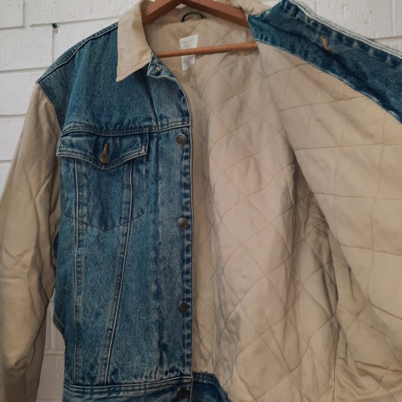 Bomber Denim Jacket VGC