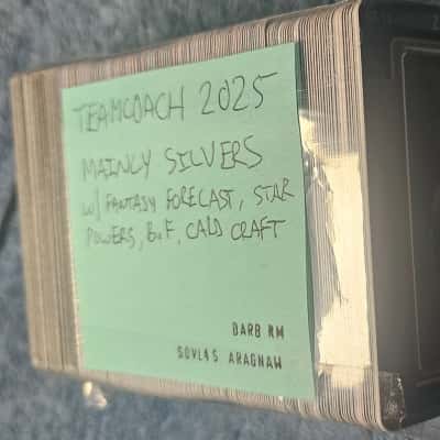 AFL Footy Cards Teamcoach Inserts 2025 (b30)