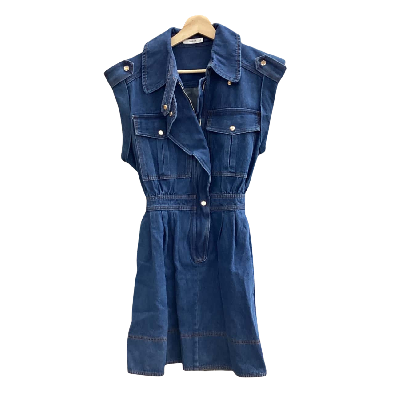 Sheike Womens Size 10 Casual Blue Denim Dress(s)
