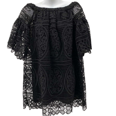 Thurley Womens  Size 8 Lace Dress Black  