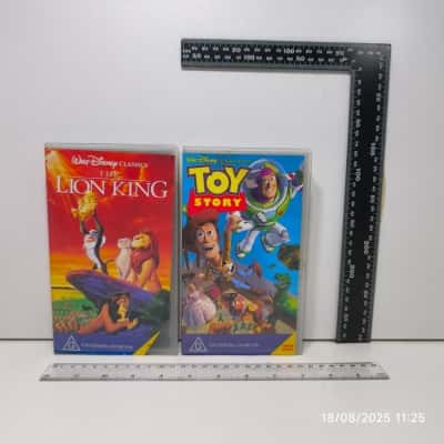 VHS Duo Disney Lion King Toy Story 