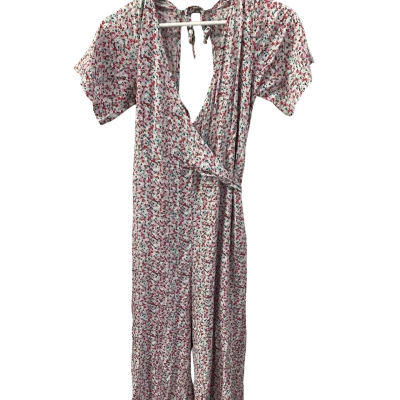 Tree of Life Womens  Size M Blue / Pink  / Red Jumpsuit