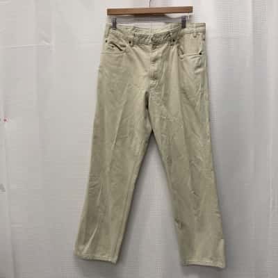 R.M. Williams Mens  Size 38R Straight Leg Pants Beige 