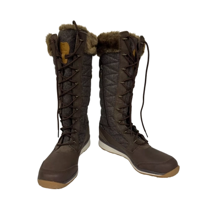 Salomon Clima Shield Brown Insulated Winter Snow Boots - Size 8.5