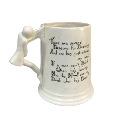 Drinking Large Mug Approx 14cm high
