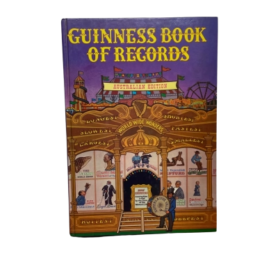 A Vintage 1973 20th Year ,Australian Edition Guinness Book of World Records