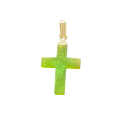  Womens Pendant Green / Silver 