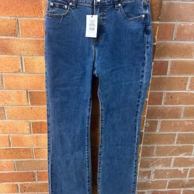 Showpo Womens  Size 10 Mid Rise Slim straight Bootcut Jeans