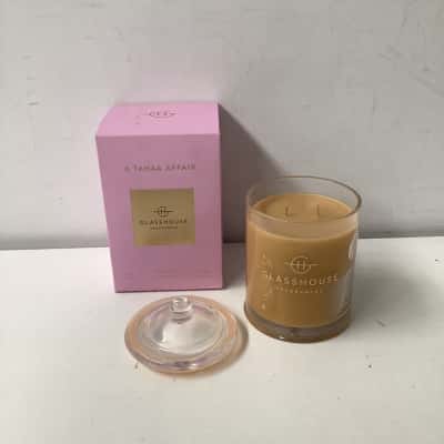 NEW - Glasshouse A Tahaa Affair Vanilla Caramel Soy Candle 380g